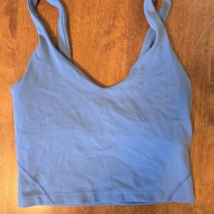 lululemon athletica Light Blue Tank Top